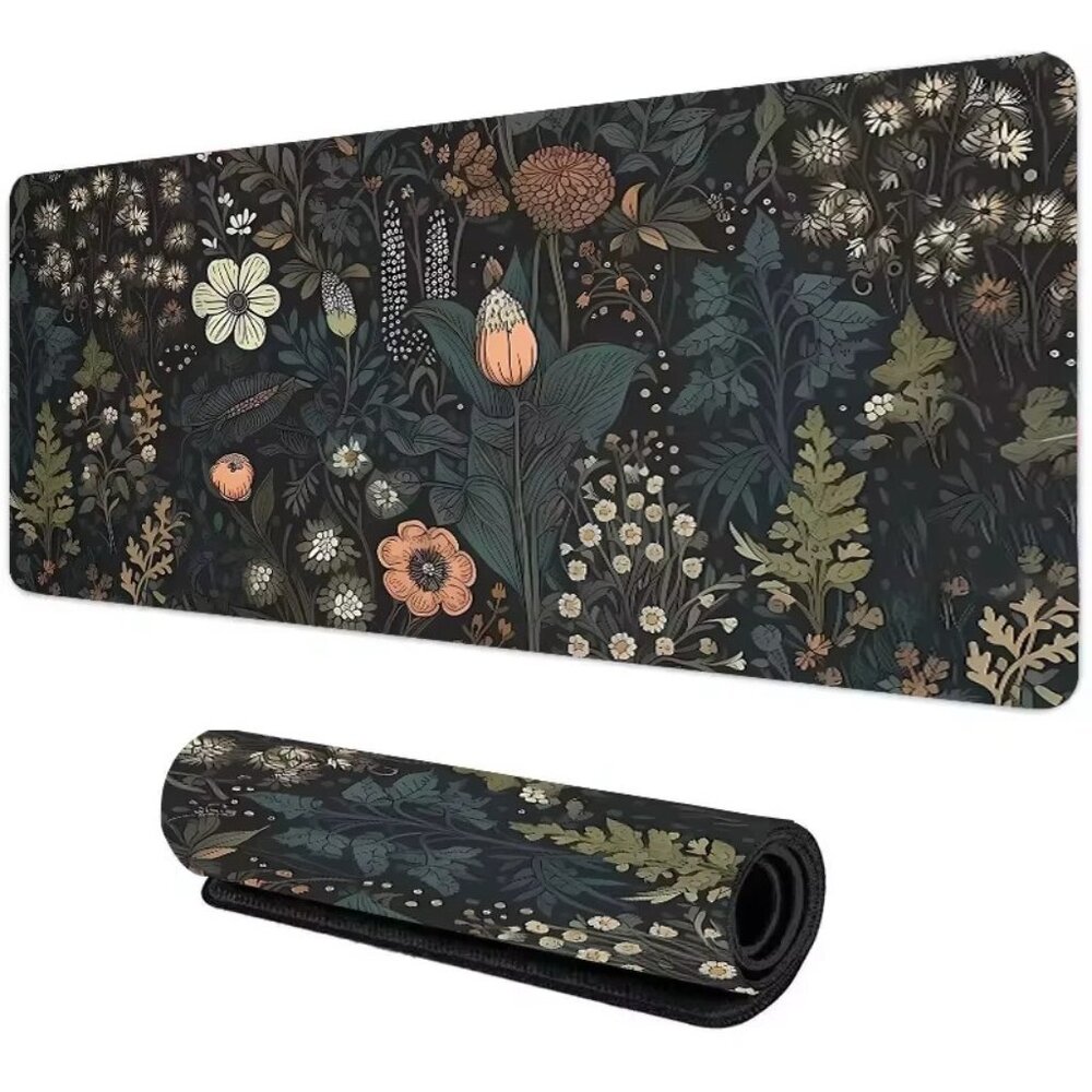 31"x16" Large Gaming Mouse Pad - Breathable Lycra Fabric & Non-Slip Base